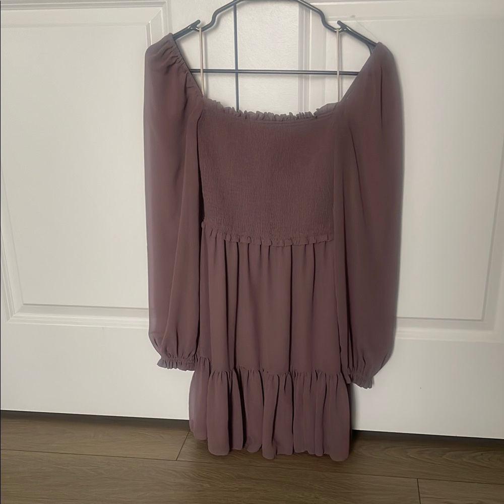 Aritzia Villa Mauve Dress